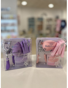 Pack Rizador de Pestañas y esponjas de Maquillaje