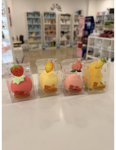 Esponja de Maquillaje Fresa