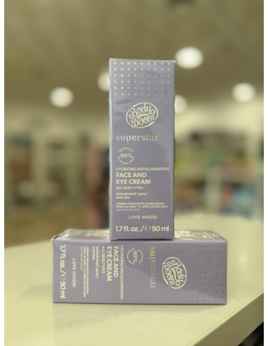 Crema Facial y Contorno de Ojos Superstars Bodyboom
