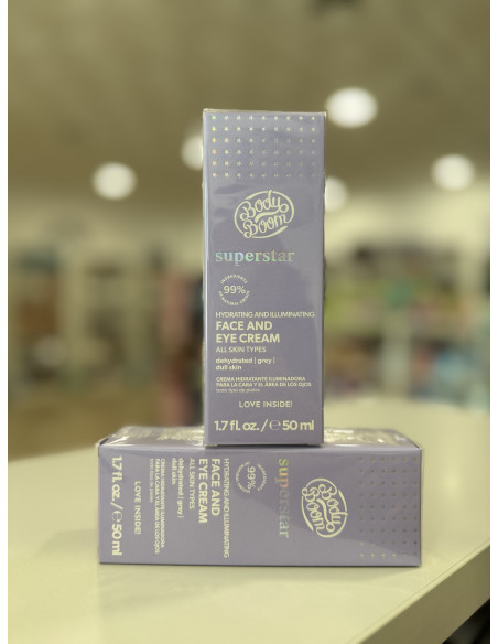 Crema Facial y Contorno de Ojos Superstars Bodyboom