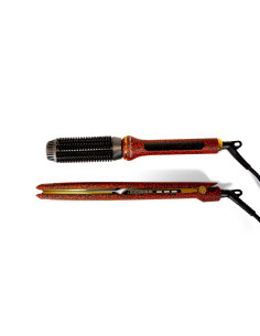 Plancha Corioliss C3+ Hot Brush Leopard