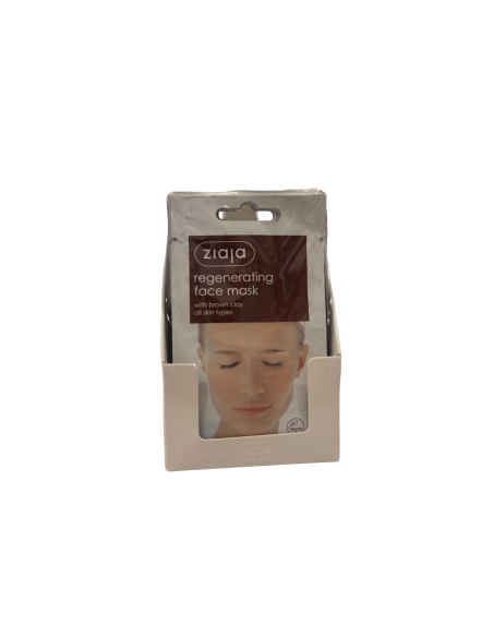 Mascarilla Facial Regeneradora de Arcilla Marrón Ziaja
