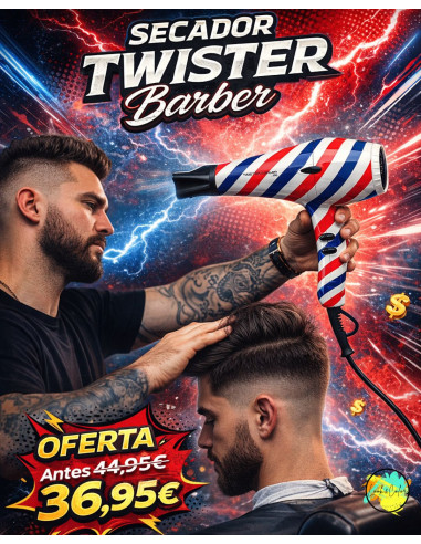 Secador Twister Barber 2200W