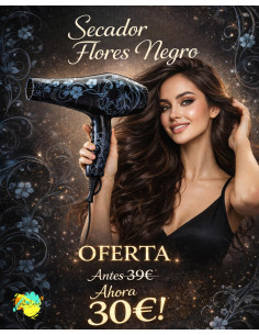 Secador Flores Negro Albipro 2100W