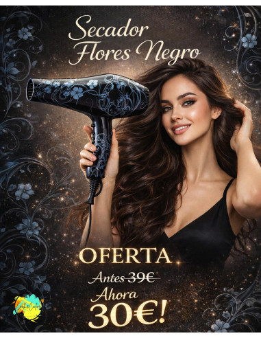 Secador Flores Negro Albipro 2100W