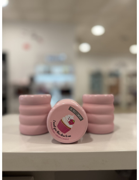 Vela Aromática Fresa/nata The Fruit Company