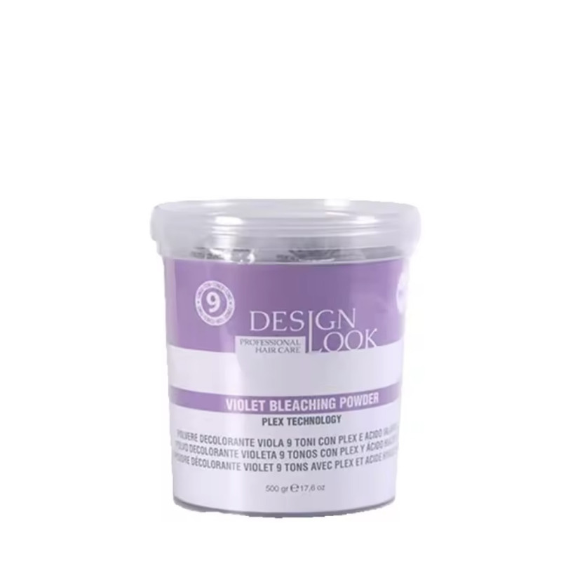 Decoloración 9tonos  morada Design Look