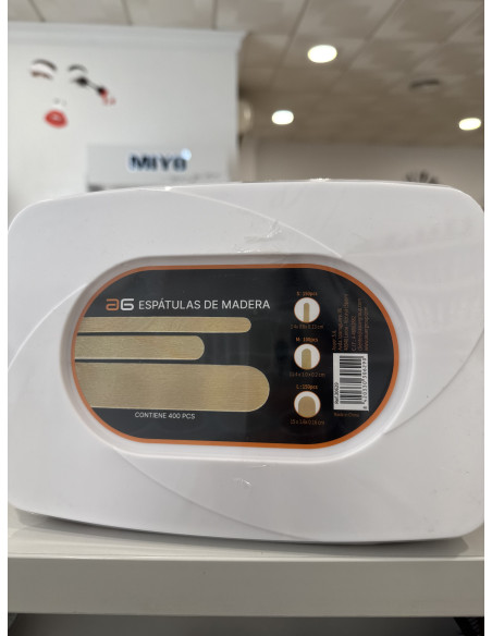 Espátulas de madera para depilación