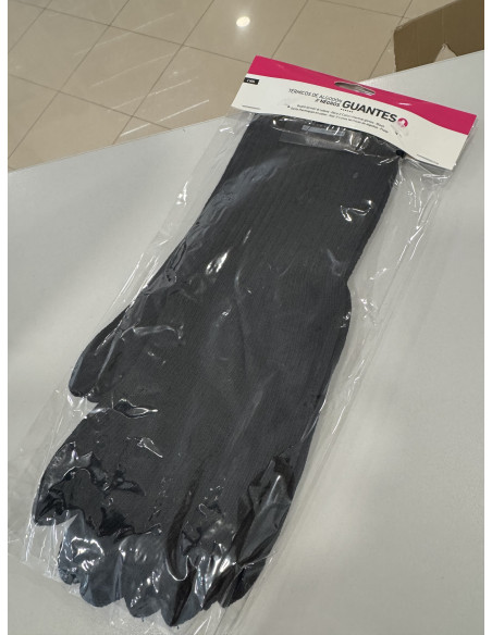 Guantes térmicos de algodón negros