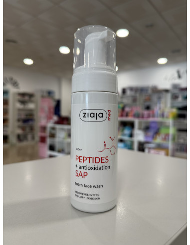 Espuma facial Limpiadora con péptidos y SAP Ziaja