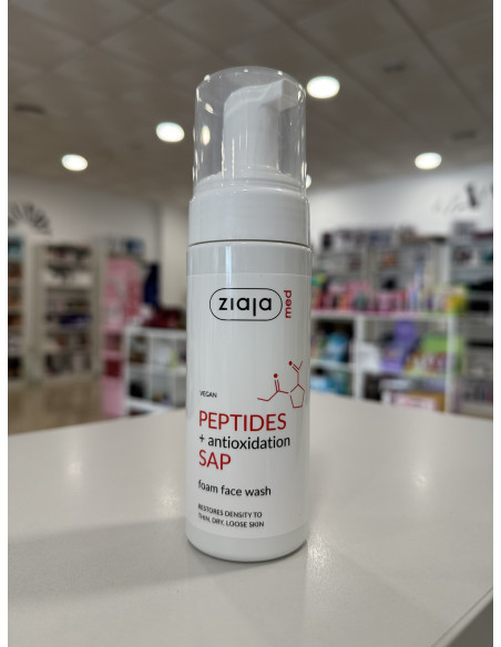 Espuma facial Limpiadora con péptidos y SAP Ziaja