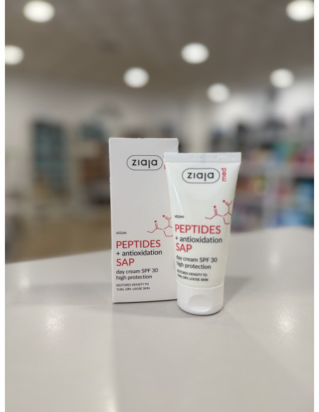 Crema de día con Péptidos y SAP Ziaja