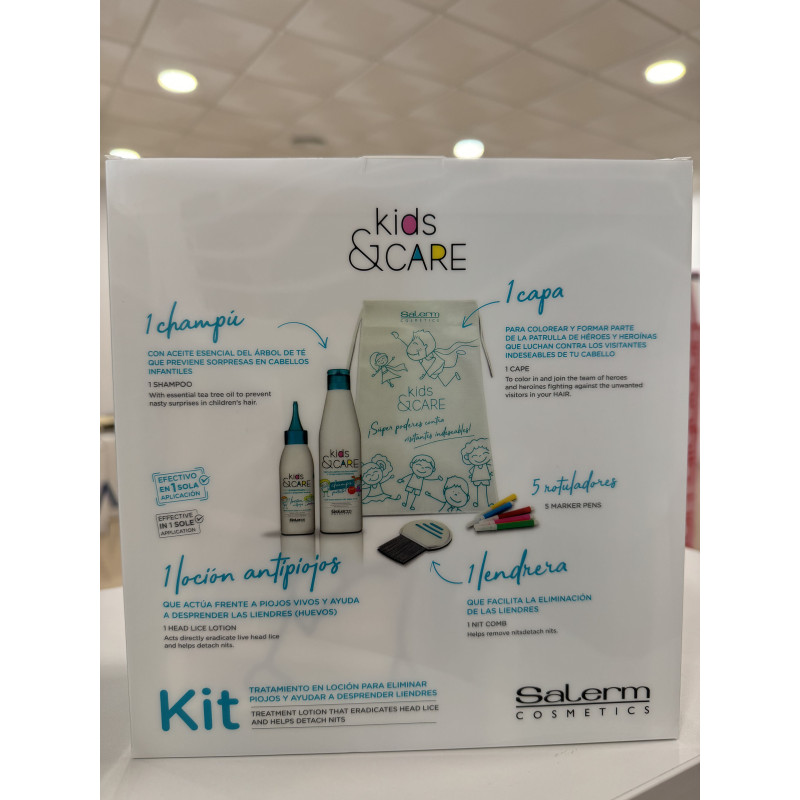 Tratamiento para eliminación de piojos Salerm