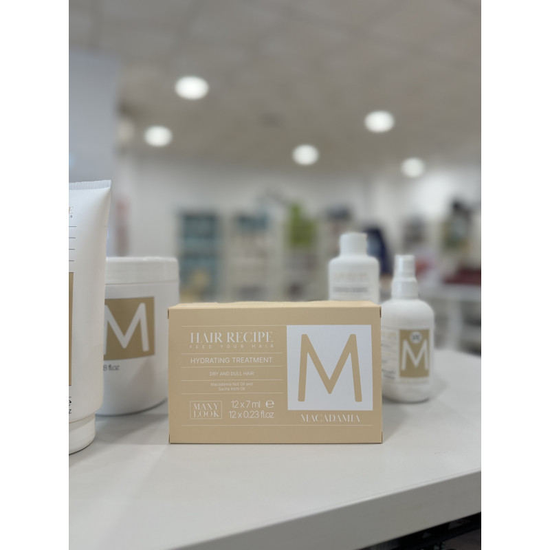 Ampollas Macadamia Maxy Look 12X7ml