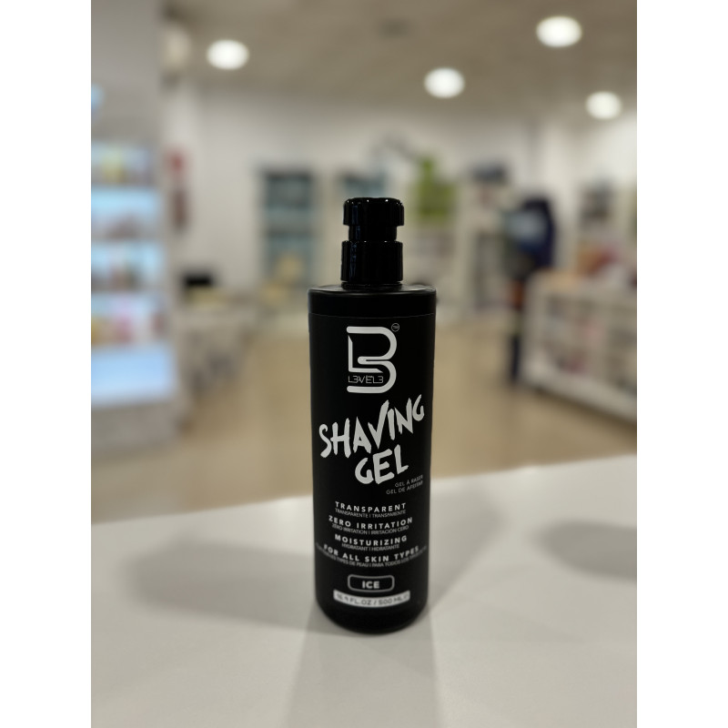 Shaving Gel Transparente Ice Level3 500ml