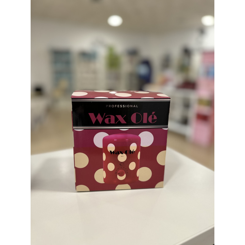 Fusor de cera caliente Wax Olé burdeos
