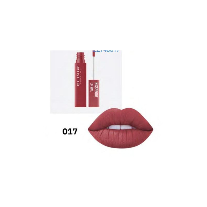 Labial mate fijo n017
