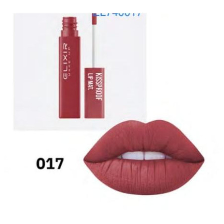 Labial mate fijo n017