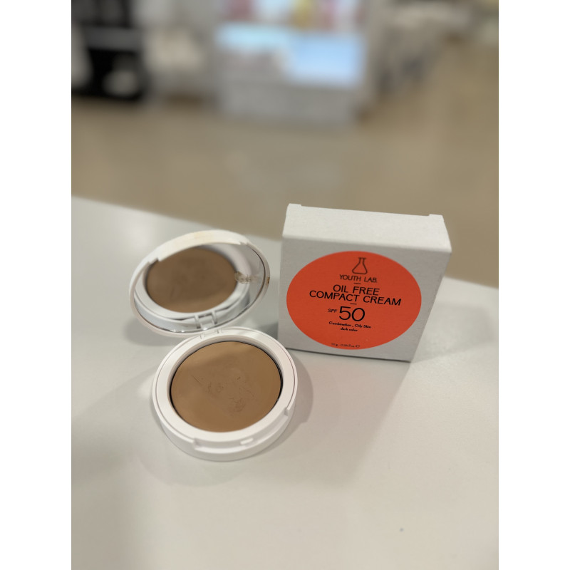 Maquillaje Compacto en crema spf50
