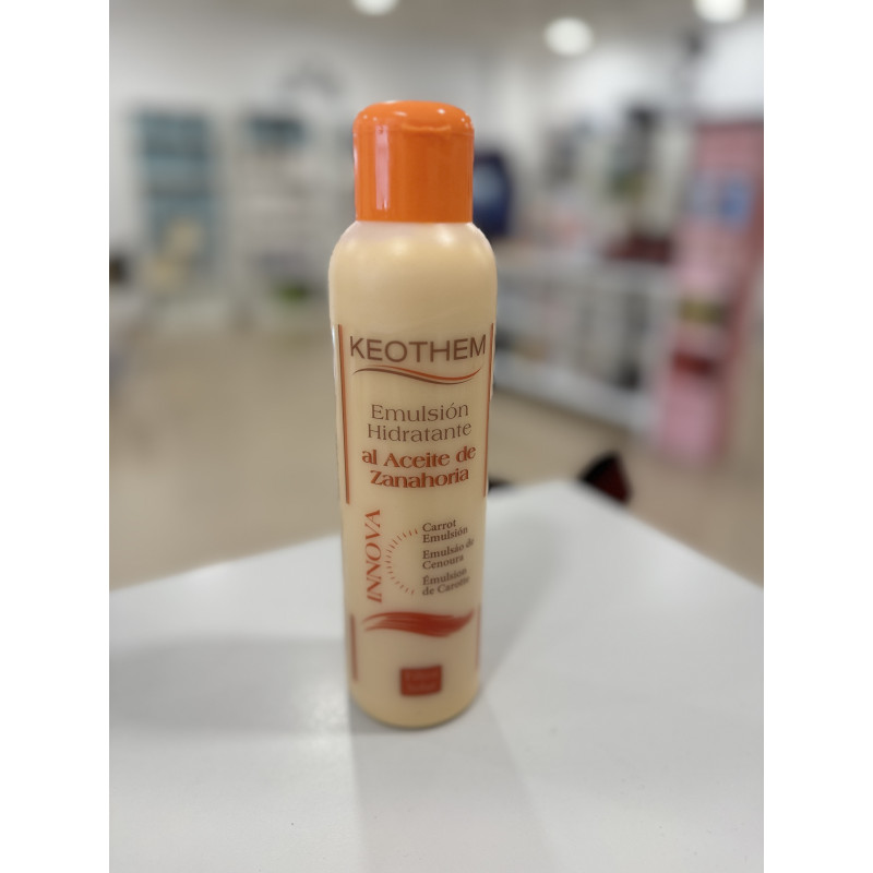 Emulsión Hidratante de Zanahoria