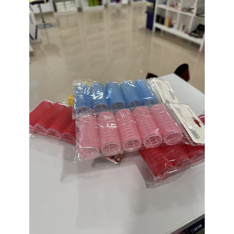 Rulos de velcro 2,5cm 5 unds