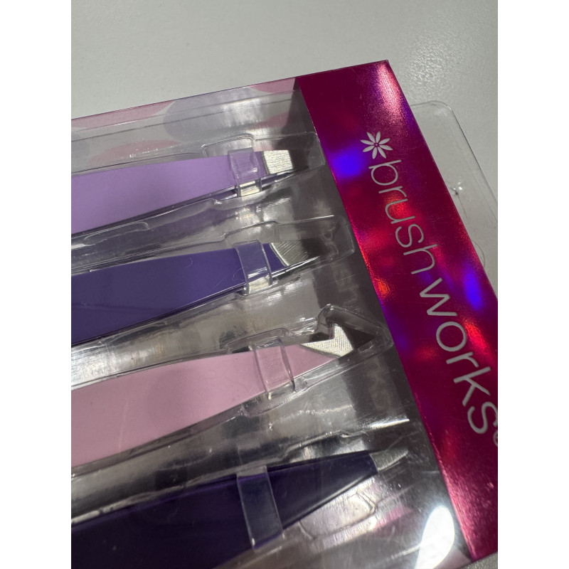 Set 4 pinzas de depilar