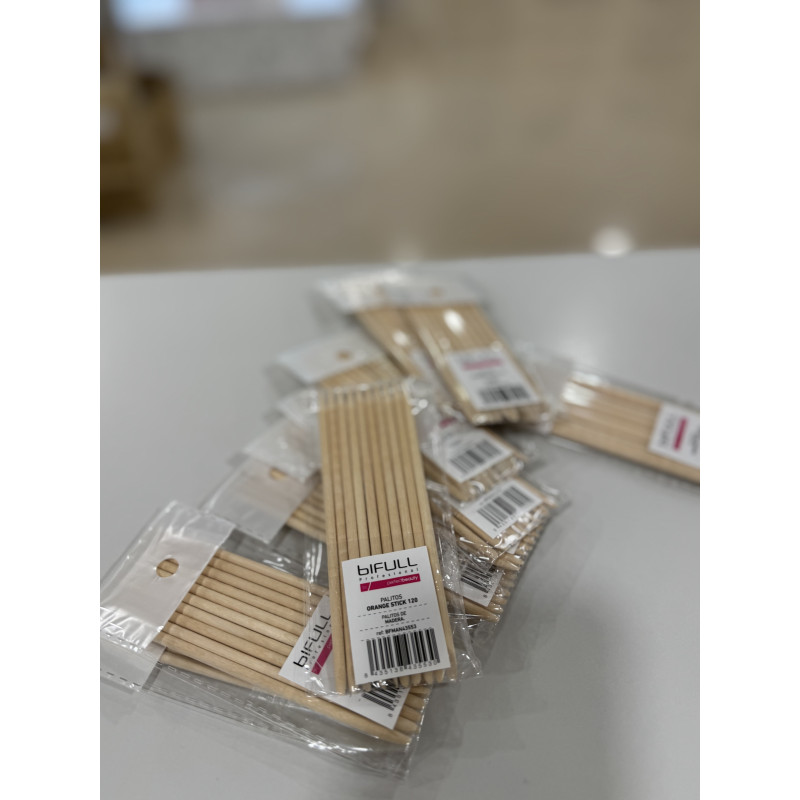 Palillos de Naranjo 10 unds 120mm