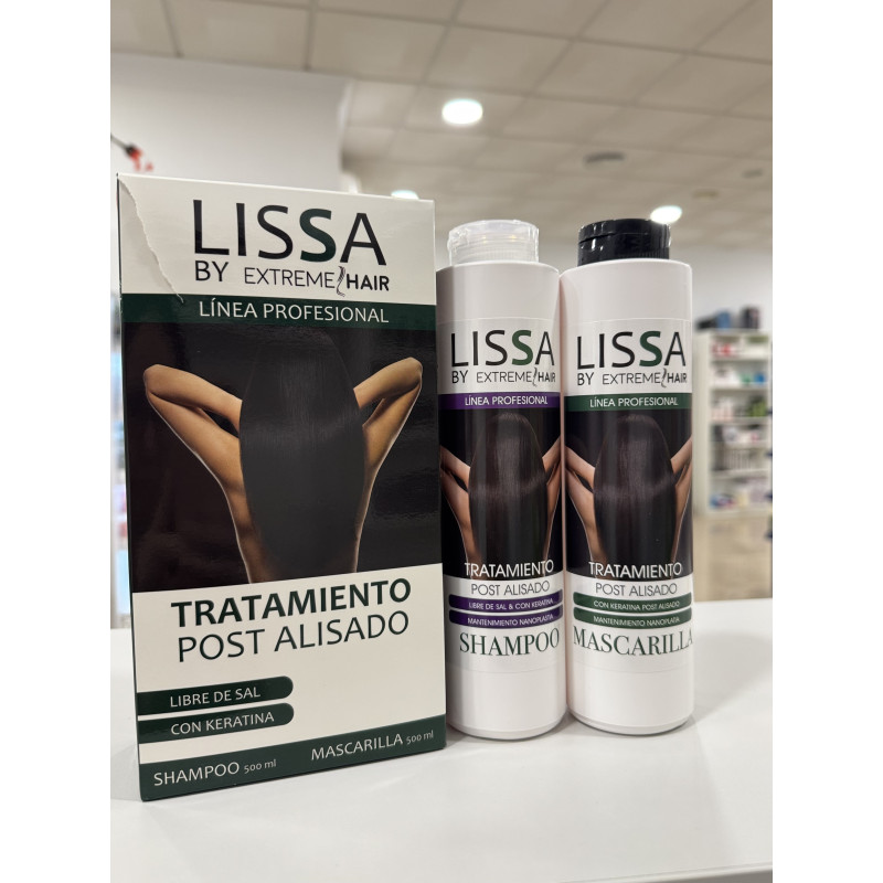 Tratamiento post Alisado Lissa